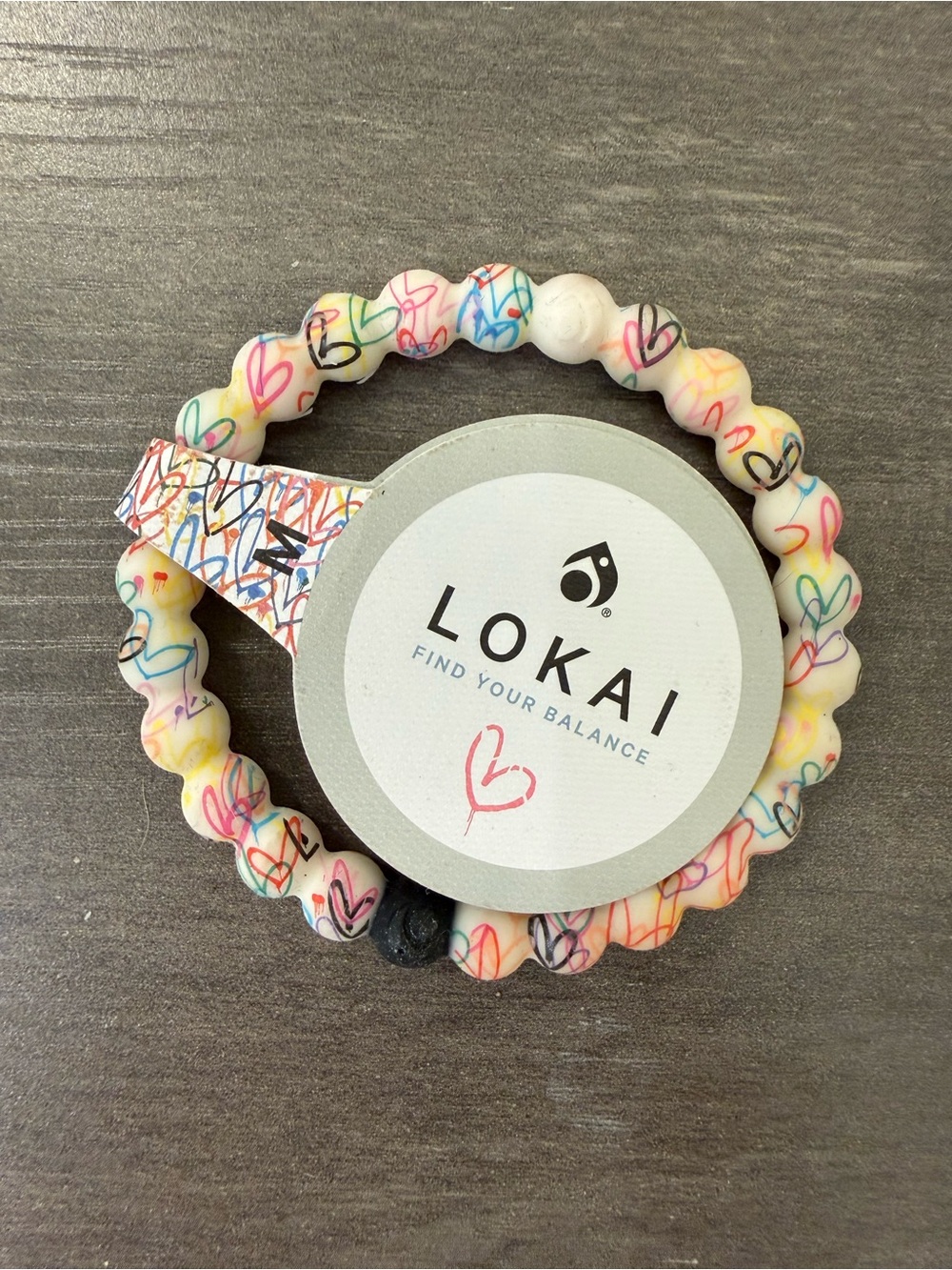 Lokai  Heart Pattern Beaded Bracelet - Multicolor